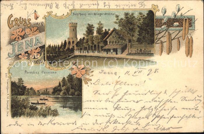 Jena Forsthaus Kriegerdenkmal