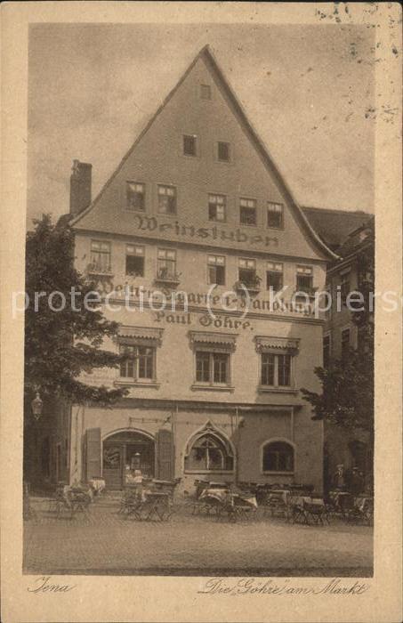 Jena Die Goehre am Markt