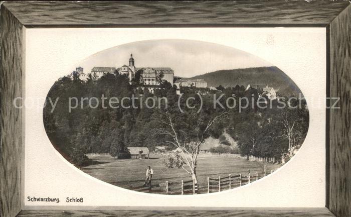Schwarzburg Thueringer Wald Schloß