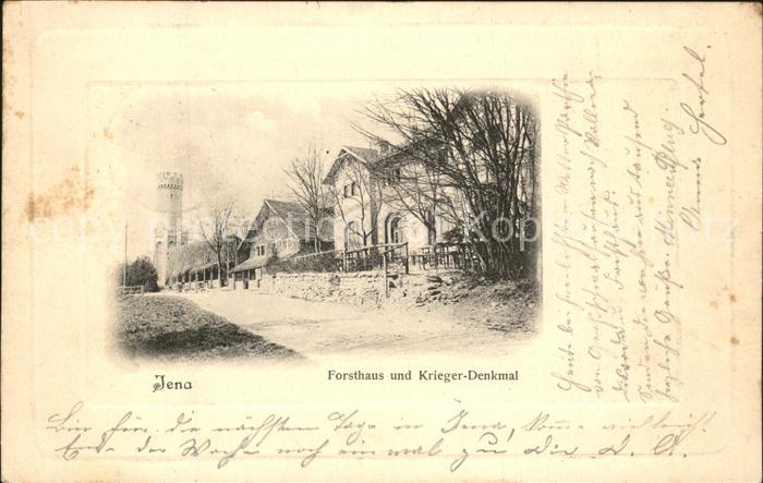 Jena Forsthaus Krieger-Denkmal