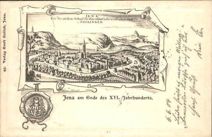 Jena am Ende des 17. Jhd.