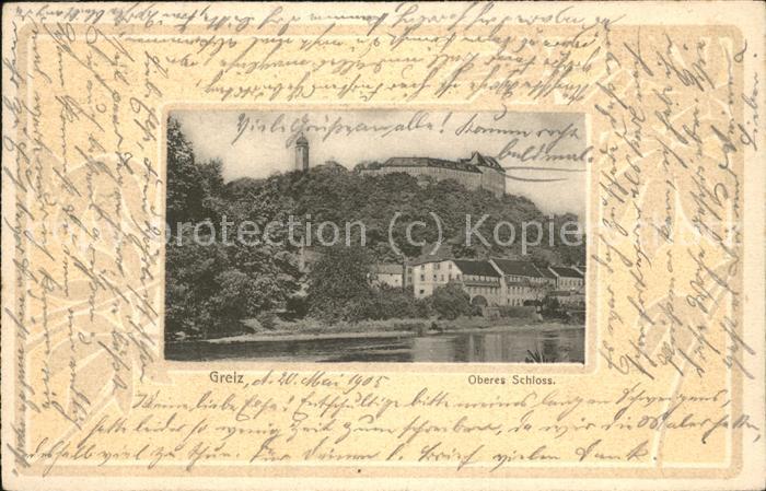 Greiz Thueringen Oberes Schloss