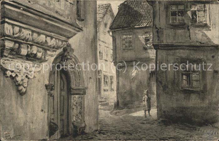 Poessneck Alt-Pössneck Klostergasse