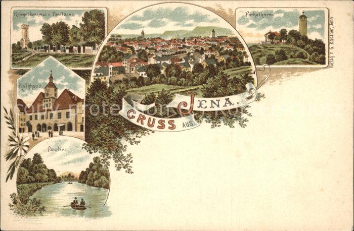 Jena Rathaus Kriegerdenkmal Fuchsturm