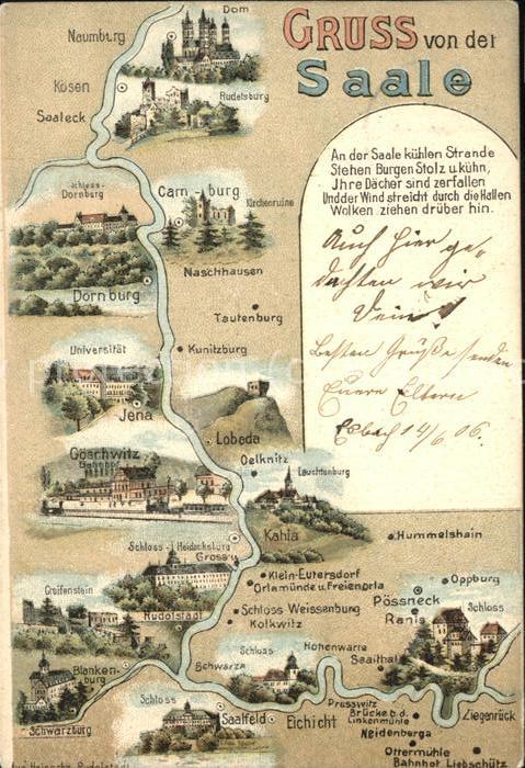 Jena entlang der Saale