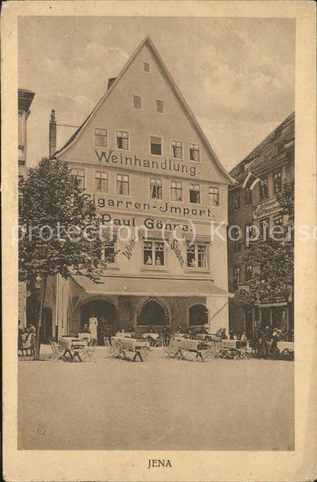 Jena Weinhandlung Paul Göhre