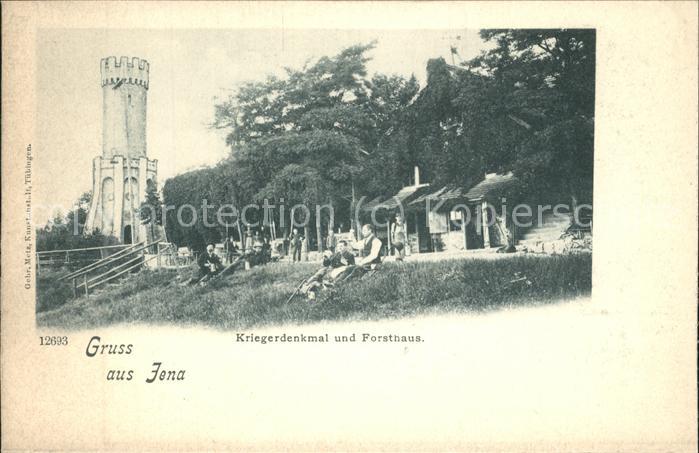 Jena Kriegerdenkmal Forsthaus