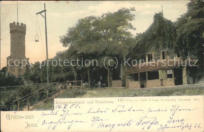 Jena Kriegerdenkmal Forsthaus