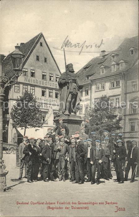 Jena Denkmal Kurfuerst Johann Friedrich des Grossmuetigen