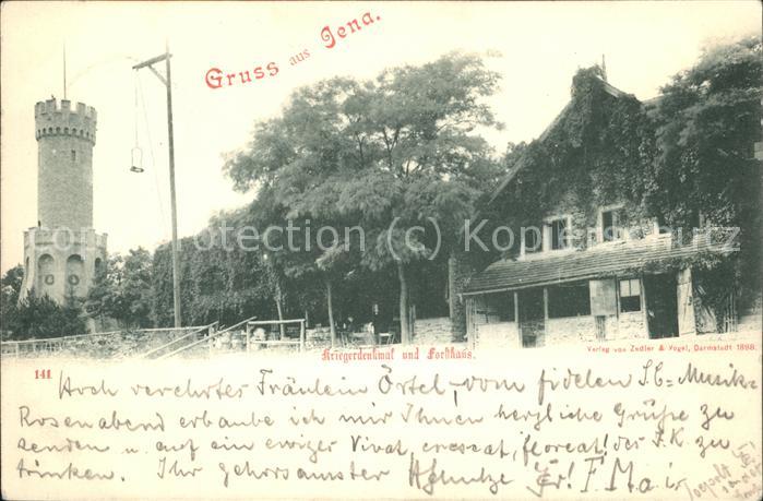 Jena Kriegerdenkmal Forsthaus