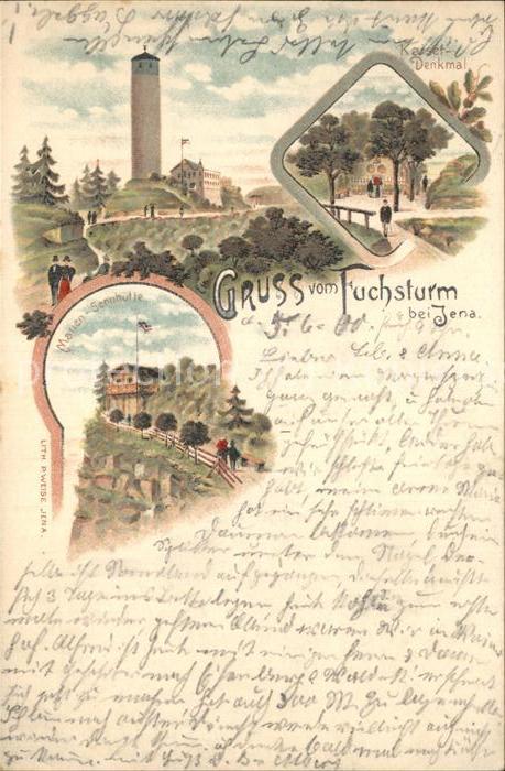 Jena Fuchsturm Kaiser-Denkmal Marien-Sennhüt