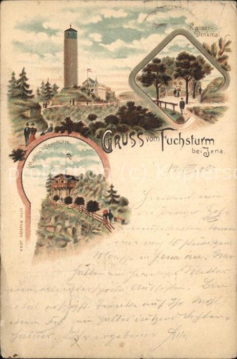 Jena Fuchsturm Kaiserdenkmal