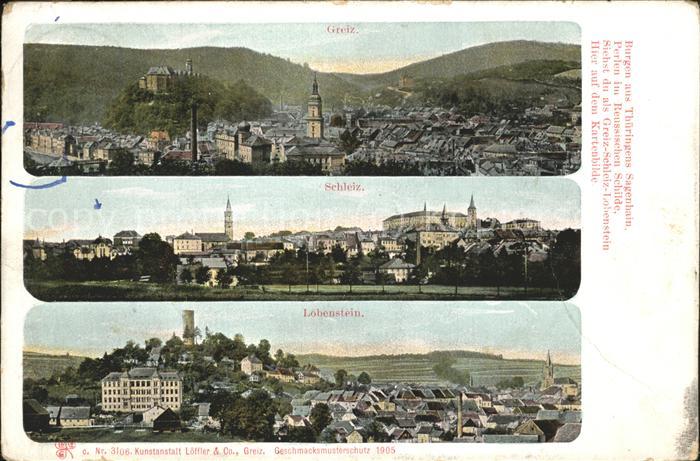Greiz Thueringen Schleiz Lobenstein