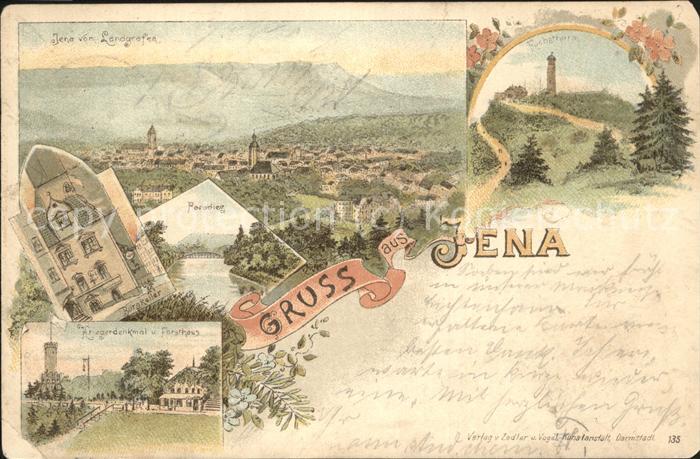 Jena Paradies Kriegerdenkmal Forsthaus