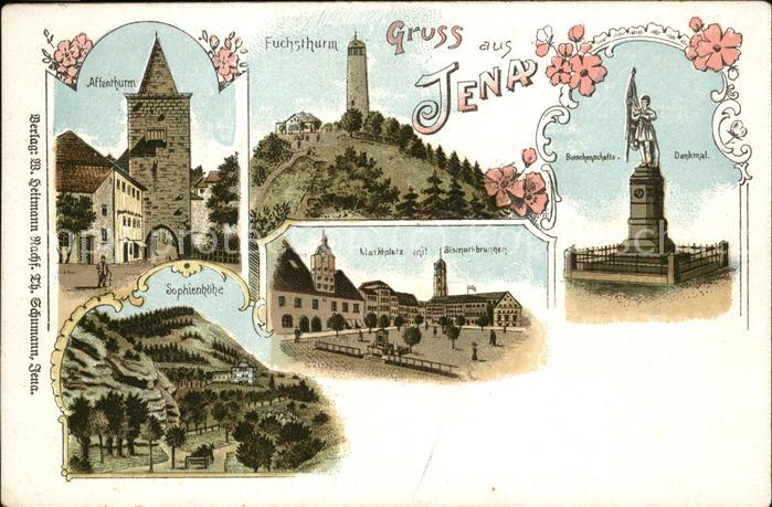 Jena Fuchsturm Affenturm Sophienhöhe