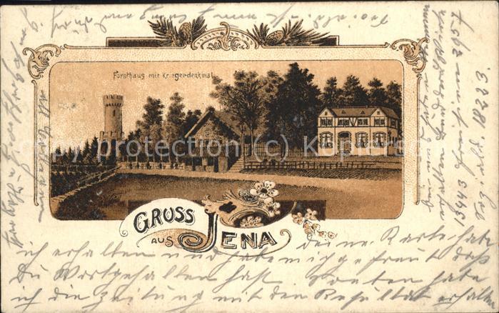 Jena Forsthaus Kriegerdenkmal