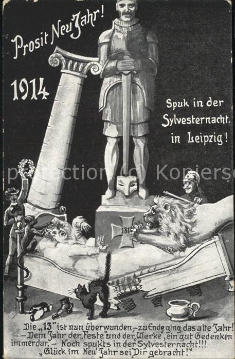 Leipzig Neujahr Silverster