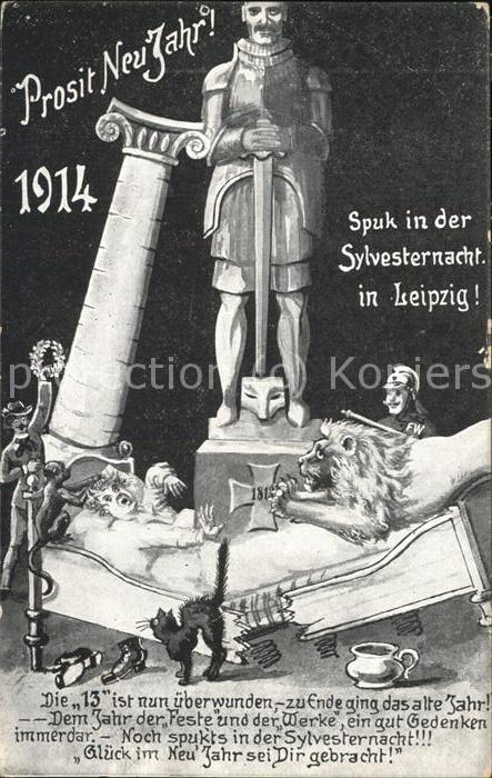 Leipzig Sylvesternacht Spuk