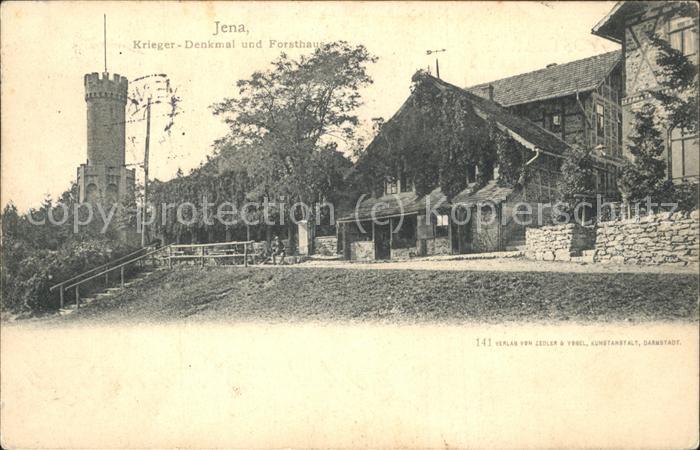 Jena Krieger-Denkmal Forsthaus