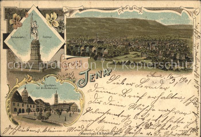 Jena Marktplatz Denkmal