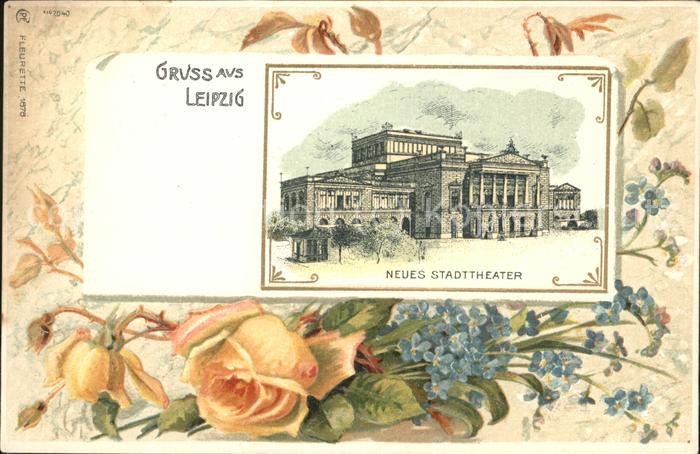 LEIPZIG Sachsen Neues Stadttheater