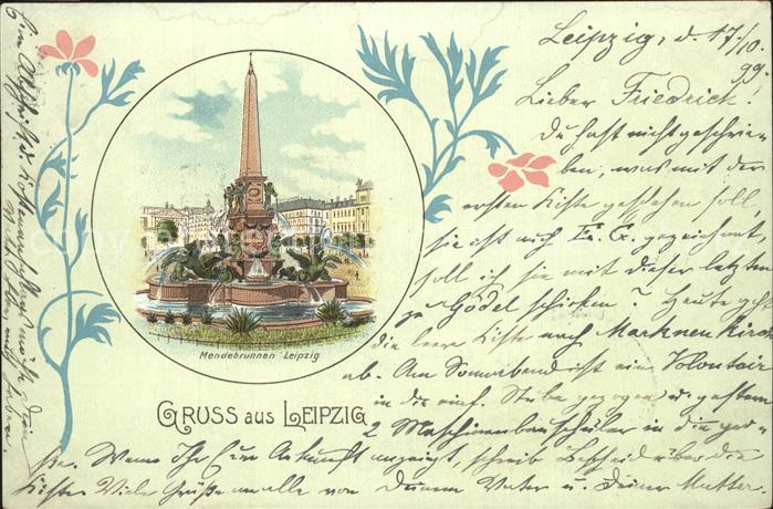 Leipzig Mendebrunnen