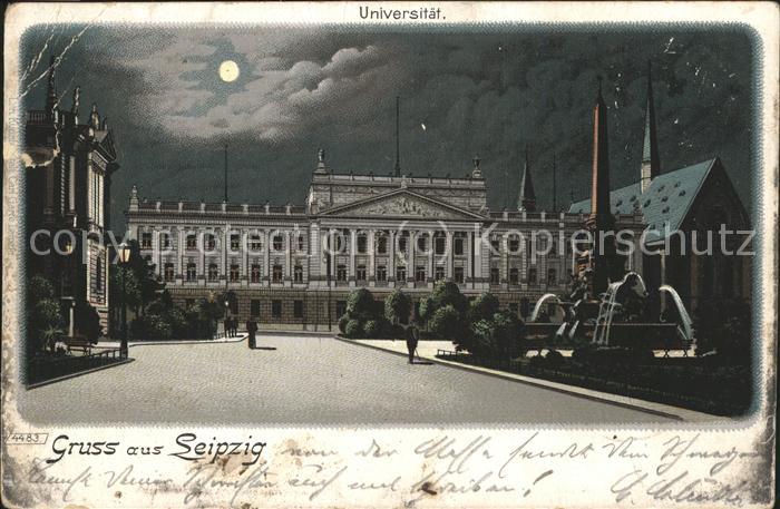 Leipzig Universität Nacht