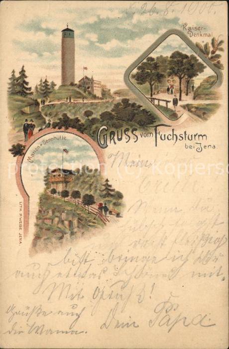 Jena Fuchsturm Kaiser-Denkmal