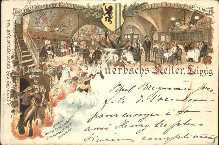 Leipzig Wappen Auerbachs Keller Engel