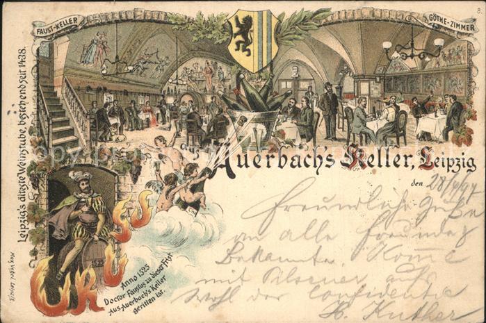 Leipzig Auerbachs Keller Wappen