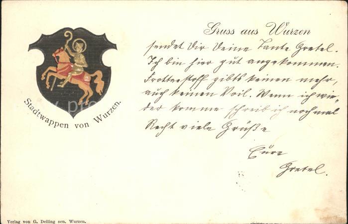 Wurzen Sachsen Stadtwappen