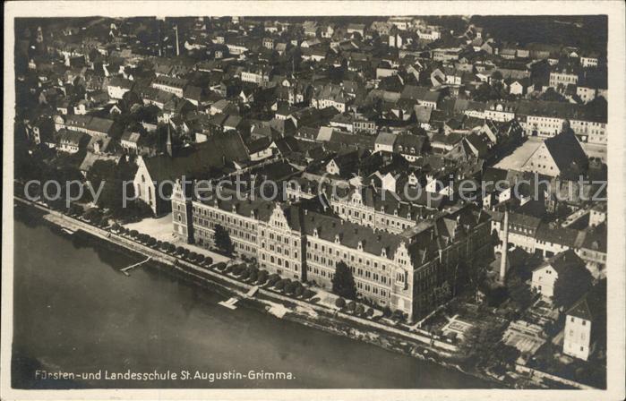 Grimma Fuersten und Landesschule Fliegeraufnahme