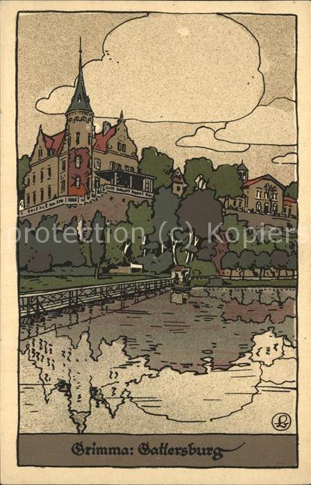 Grimma Gattersburg Illustration