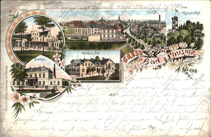Bad Lausick Panorama Curhaus Badehaus Bethlehemstif
