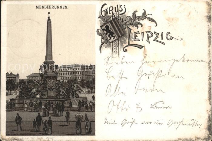 Leipzig Mendebrunnen