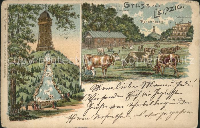 Leipzig Scherbelberg Rosenthalberg Alpenhütte K