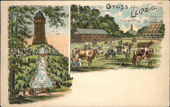 Leipzig Scherbelberg Alpenhütte Rosenthalberg K