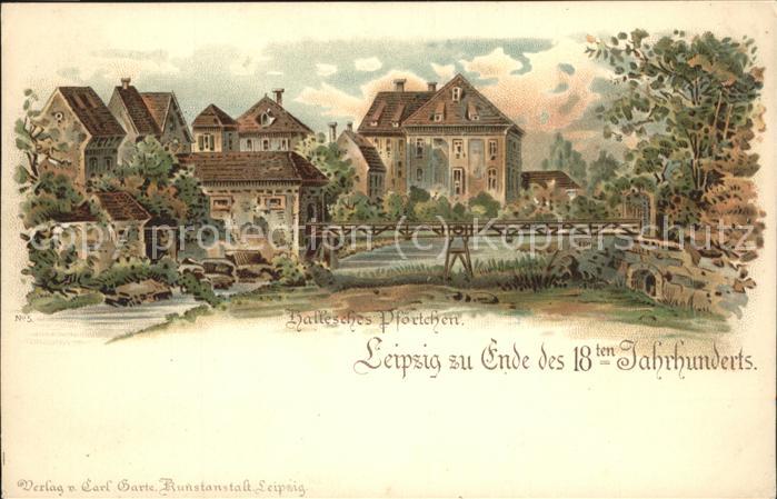 LEIPZIG Sachsen Hallesches Pfoertchen