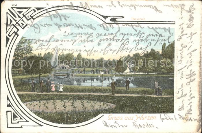 Wurzen Sachsen Park Teich