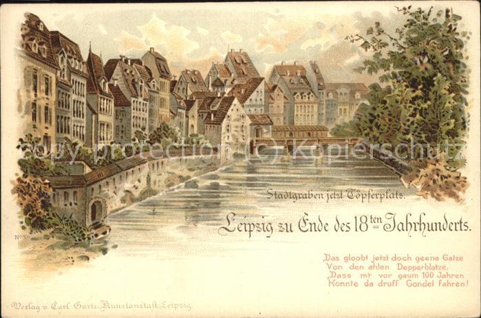 Leipzig Stadtgraben _ jetzt Töpferplatz