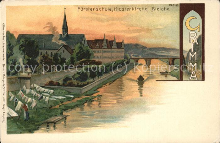 Grimma Fürstenschule Klosterkirche Bleiche
