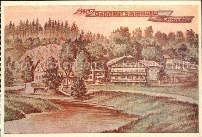 Grimma HO Gaststaette Schiffmuehle