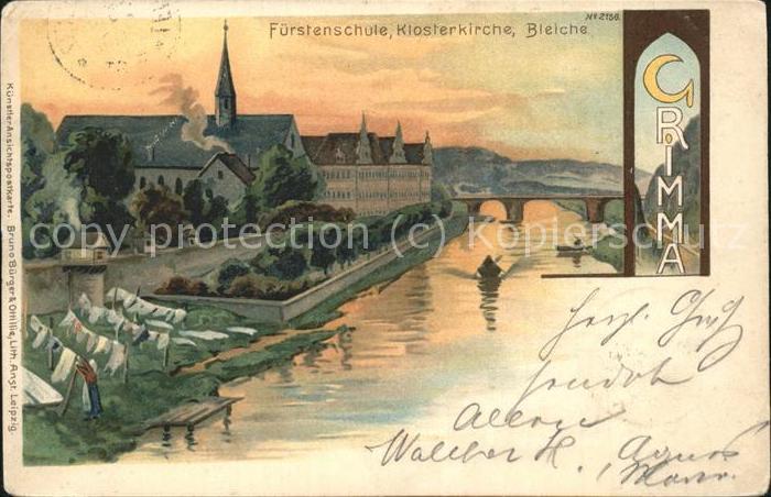 Grimma Fürstenschule Klosterruine Bleiche