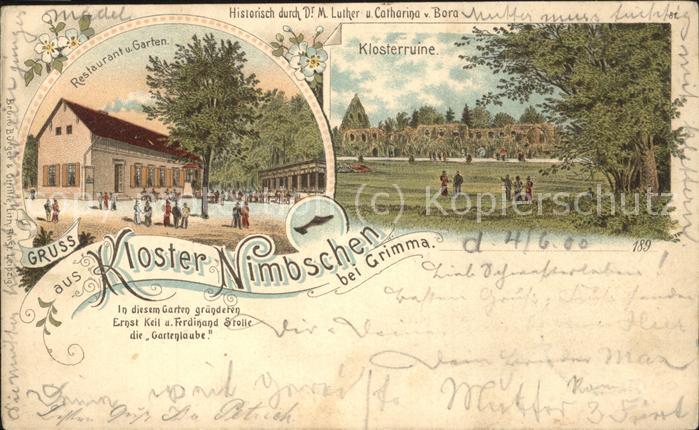 Grimma Kloster Nimbschen Restaurant und Garten