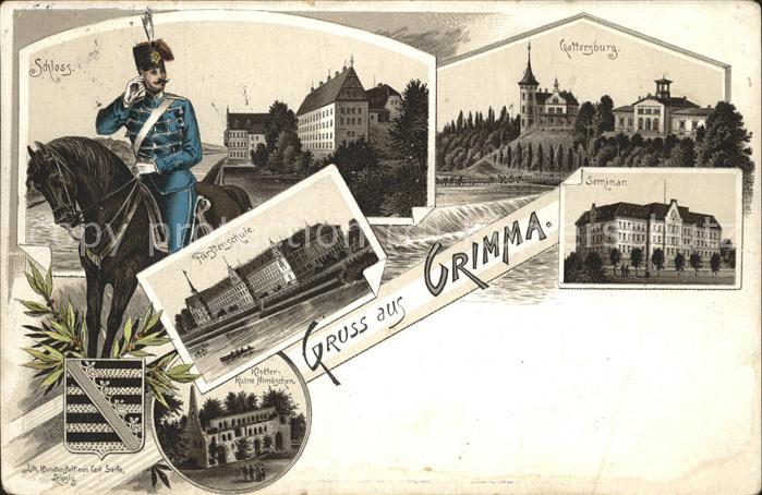 Grimma Schloss Gattersburg Seminar Fürstenschu