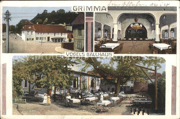 Grimma Vogels Ballhaus Speisesaal Gartenwirtsc