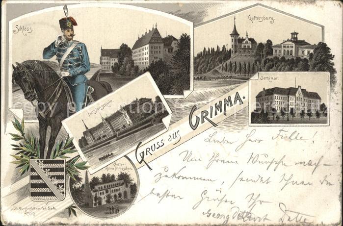 Grimma Schloss Gattersburg Seminar Fürstenschu