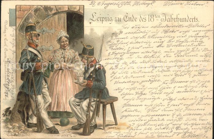 Leipzig Chorwache Karikatur