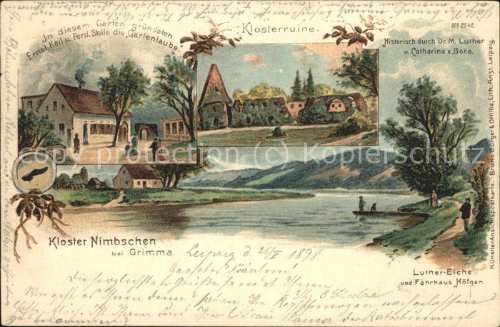 Grimma Kloster Nimbschen Ruine Restaurant und