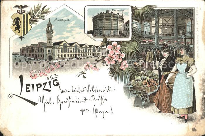 Leipzig Markthalle Panorama